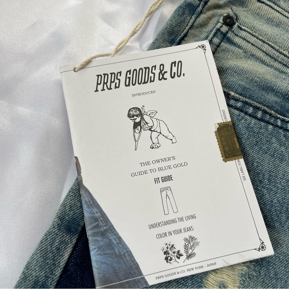 PRPS men’s distressed jeans (New) size 36 - Picture 3 of 6